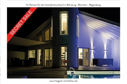 Secret Sale: Nur 20 Minuten von Würzburg: Wochend-Design-Unikat in Perfektion!