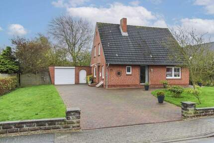 Richtig zuhause: Gepflegtes Einfamilienhaus mit Garten, in 22 Minuten in Westerland (Sylt) - Klanxbüll