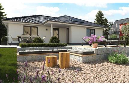 Winkelbungalow 108 - Wohnglück, das Sie jeden Tag spüren - Bröckel