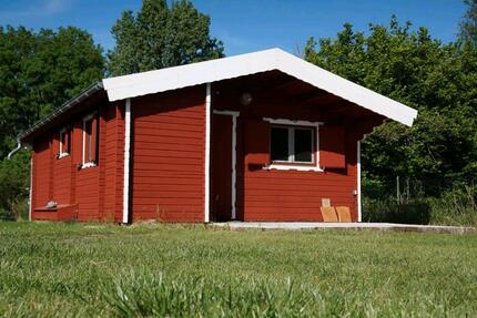Ferienhaus FeWo Blockhaus Urlaub Groß Quassow ruhige Lage - Blankensee