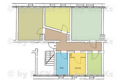 BIGKs: Suhl - Lautenberg - 4 Raum Wohnung Suhl,sep.Küche,Wannenbad, Balkon (-;)