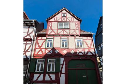 Wohnidyll an der historischen Stadtmauer von Butzbach