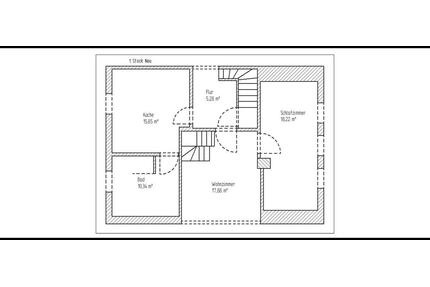 Moderne 4-Zimmer-Maisonette-Wohnung mit Gartenanteil - Veitsbronn