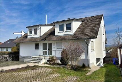 DG-Wohnung mit PKW-Stellplatz in ruhiger Randlage - Hechingen Weilheim