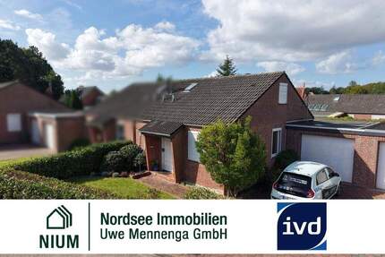 RESERVIERT! HAUSHÄLFTE MIT GARTEN UND SONNENTERRASSE IN RUHIGER SIEDLUNGSLAGE - Hage Blandorf-Wichte