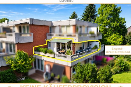 Modernisiertes Schmuckstück mit Dachterrasse mit Blick ins Grüne & TG - Stellplatz! - Halstenbek