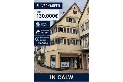 Haus und Laden zu verkaufen - 130.000,00&nbsp;EUR Kaufpreis, ca.&nbsp; 130,00&nbsp;m&sup2; in Calw (PLZ: 75365)