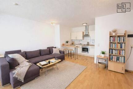 B & B Immobilien: Stilvoll wohnen in Trier-Feyen - durchdachte 2,5-Zimmer-Wohnung mit Balkon