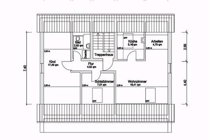 Charmante 3- Zi.Dachgeschosswohnung in 73660 Urbach zu verkaufen