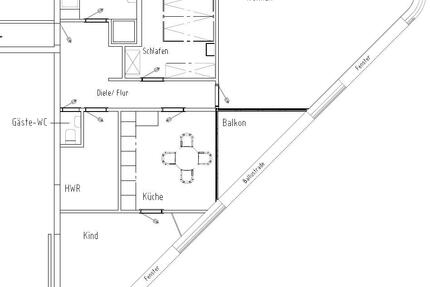 Großzügige 3-Zimmer-Wohnung mit Loggia, Burgsteinfurt