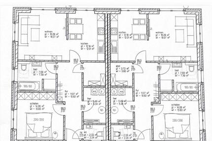 Verkauf, Neubau Bungalow-Doppelhaushälften - Emden