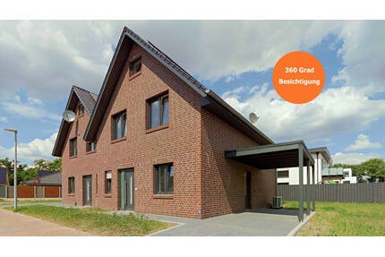 NEUBAU Doppelhaushälfte KFW 40 EE !!! 360 Grad Besichtigung !!! VB - Martfeld