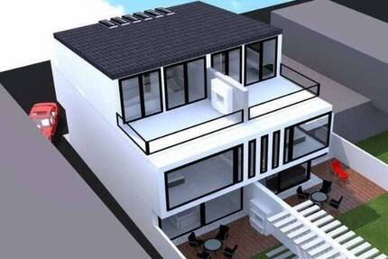 NEUBAU nach IHREM WUNSCH: Designer Haus - Architekten Haus - Black White House - Grevenbroich Stadtmitte