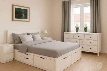 3 Zimmerwohnung in Solingen-Gräfrath, Balkon, Stellplatz und Stellplatz. Wunschlos glücklich.