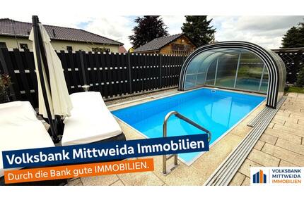 Exklusive Poollandschaft & großzügiges Einfamilienhaus – Ihr neues Zuhause zum Wohlfühlen - Geithain
