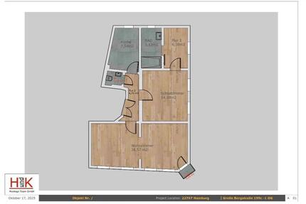 Frisch Sanierte 3,5-Zimmer Wohnung in Altona - Hamburg Hamburg-Mitte