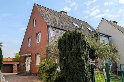 Solides und gepflegtes Zweifamilienhaus mit ausgebautem Dachgeschoss in Hasbergen