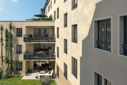 Baubeginn! Individuelle Whg. für Individualisten - Nähe U-Bahn, Maisonettewohnung mit Dachterrasse, Top Infrastruktur - Nürnberg St Leonhard