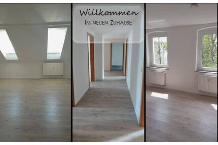 Wie wärs damit? DG-Wohnung mit viel Platz - Plauen Stadtmitte