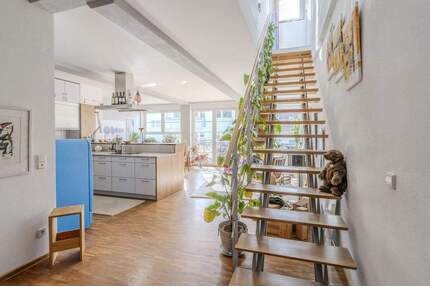 Urbanes Loft-Highlight mit privatem Dachgarten - Stuttgart West