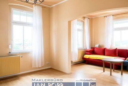 Gemütliche 4-Zimmer-Eigentumswohnung mit großem Sonnenbalkon in bevorzugter Höhenlage von Greiz