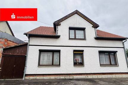 ***Da lässt sich was draus machen! - Einfamilienhaus mit Nebengelass und Garagen in Tüngeda*** - Hörselberg-Hainich