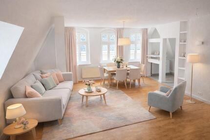 3 Zimmer-Wohnung mit EBK und Stellplatz in einer modernen Altstadtvilla mitten in der Innenstadt von Bad Oeynhausen