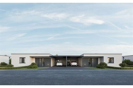 Neubau: Doppelhaus im modernen Bungalow Stil, KfW 55, mit Betreuungskonzept möglich - Steyerberg