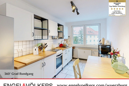 Charmante 2-Zimmer-Wohnung mit Balkon im begehrten Würzburg-Frauenland