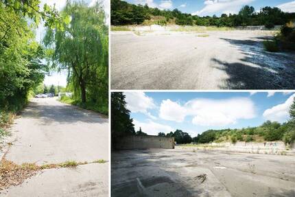 ca. 13.532 m² großes, versiegeltes Gewerbegrundstück nähe Schkeuditz - Schkopau Ermlitz