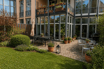 Außergewöhnliches Loft in Erfurts Altstadt mit eigenem Garten