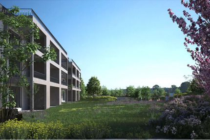 Moderne 2 Zimmer Wohnung mit grosser Terrasse, moderne Wärmepumpenheizung - Rheinfelden (Baden) Karsau