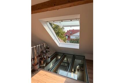 Maisonette Wohnung mit begehbarer Glasebene und Balkon - Worms
