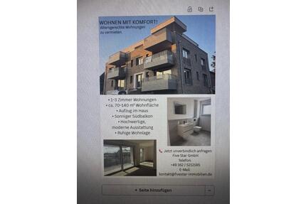 Apartment WohlFühlRaum - 1.520,00&nbsp;EUR Kaltmiete, ca.&nbsp; 98,00&nbsp;m&sup2; in Niederkrüchten (PLZ: 41372)