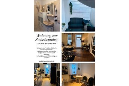 *zentral gelegene Wohnung zur ZWISCHENMIETE frei ab 24.6.26* - Detmold