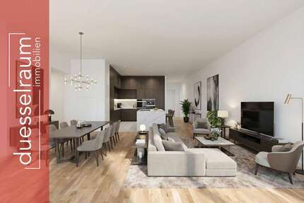 Wohnung zum Mieten in Düsseldorf Stadtmitte 2.000,00 € 100 m² - Düsseldorf / Stadtmitte