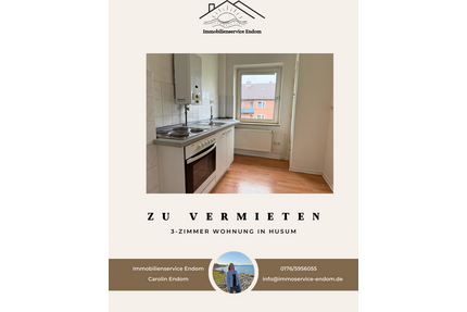 Wohnung zum Mieten in Husum 460,00 € 59.92 m²