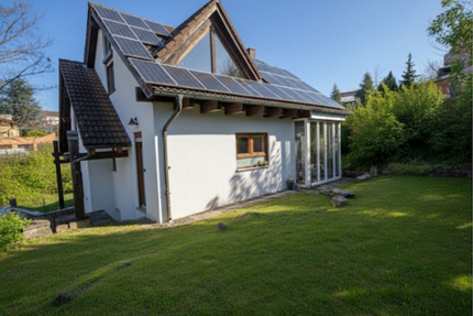 Nur hier vor off. Vermarktung: Architekten-EFH 160m², 6 Zi. - Höchberg