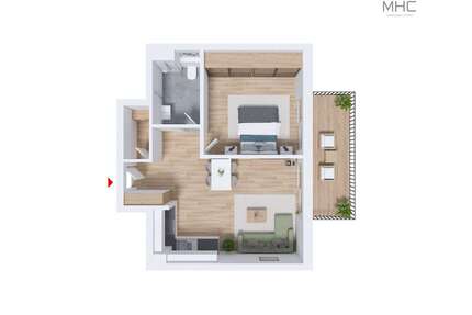 Wohnung zum Kaufen in Schwäbisch Gmünd 259.600,00 € 50.81 m²