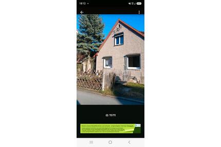 Einfamilienhaus, freistehend mit Garage, Nebengebäude u. Garten - Kahla