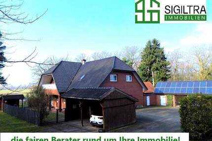 Wohnen & Tierhaltung vereint - Gepflegte Immobilie mit großem Freiraum - Neuenkirchen Steinfeld