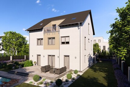 Lage, Lage- exklusives ZFH als DHH mit 2 WE über 3 Etagen- fußläufig zum Zentrum, mit großem Garten - Erlangen