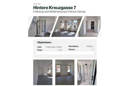 Wohnung zum Mieten in Coburg 685,00 € 81.29 m²