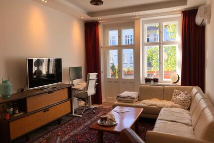 Wunderschön möblierte Wohnung mit AC (2 Jahre, +Option 2 Jahre) - Berlin Neukölln