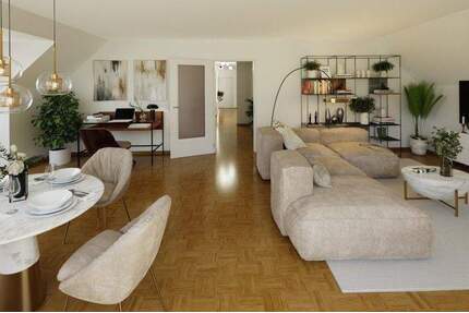 Exklusive 3-Zimmer-Dachterrassenwohnung mit zusätzlicher Loggia in Gersthofen