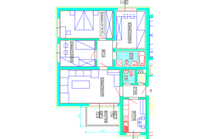 Wohnung zum Mieten in Essen 700,00 € 91.64 m²