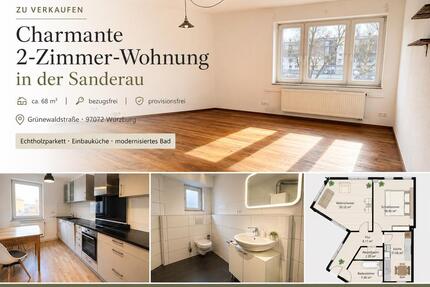 2-Zimmer-Wohnung in der Sanderau - Würzburg