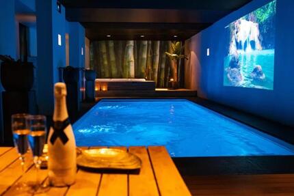 Schlafen in einem privaten Spa mit großem Pool - Wuppertal Elberfeld