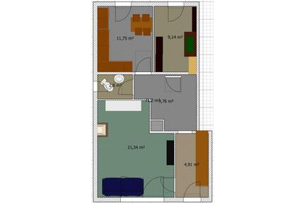 Doppelhaushälfte mit 108 m², Keller, Balkon & mini GartenTerasse - Marsberg