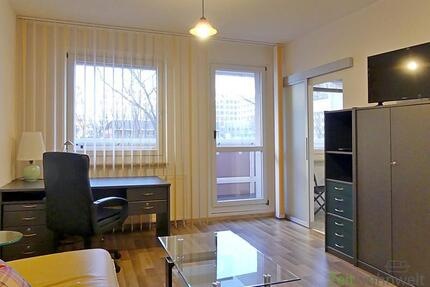 (EF0369_M) Dresden: Südvorstadt-Ost, kleines möbliertes Aparment mit Balkon in Citylage nahe der TU Dresden und Bahnhof